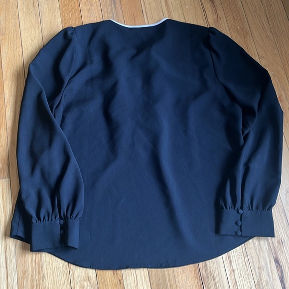 J.Crew Ruffle Blouse - Picture 3 of 4